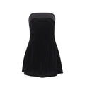 Backless Strapless A-Line Mini Dress – Sleeveless Hot Girl Summer Dress